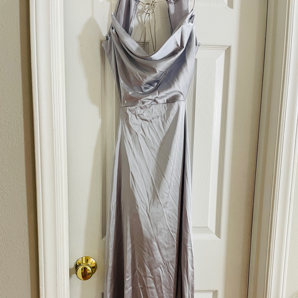 String Backless Dress